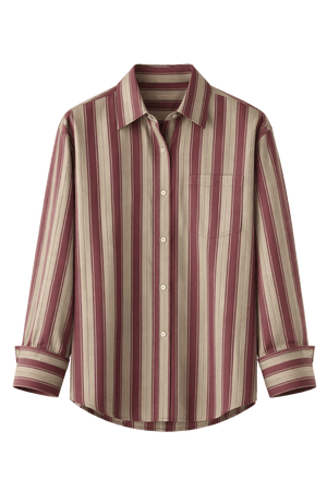 Chemise Rayée Vintage