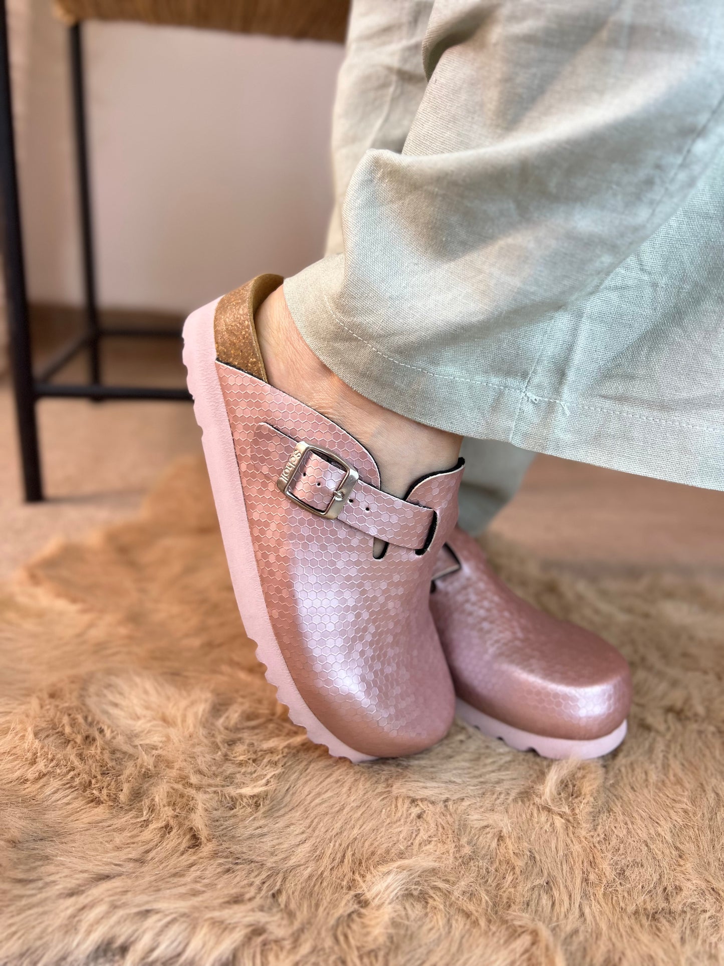 chunky sabo pour femme