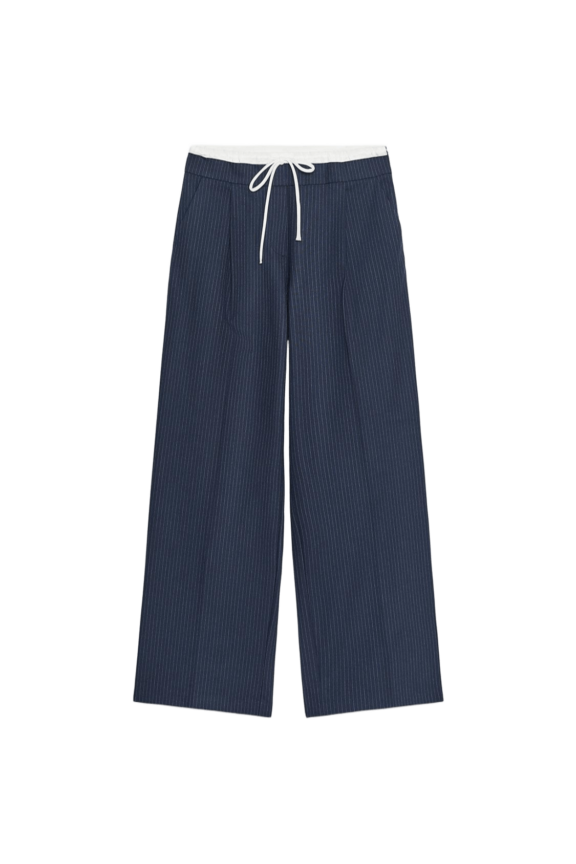 Pantalon Large Double Ceinture