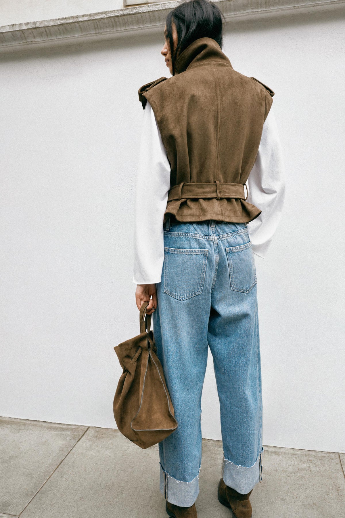 Gilet avec ceinture