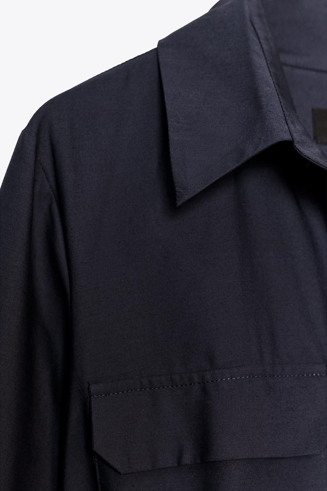 Robe-chemise longues en popeline