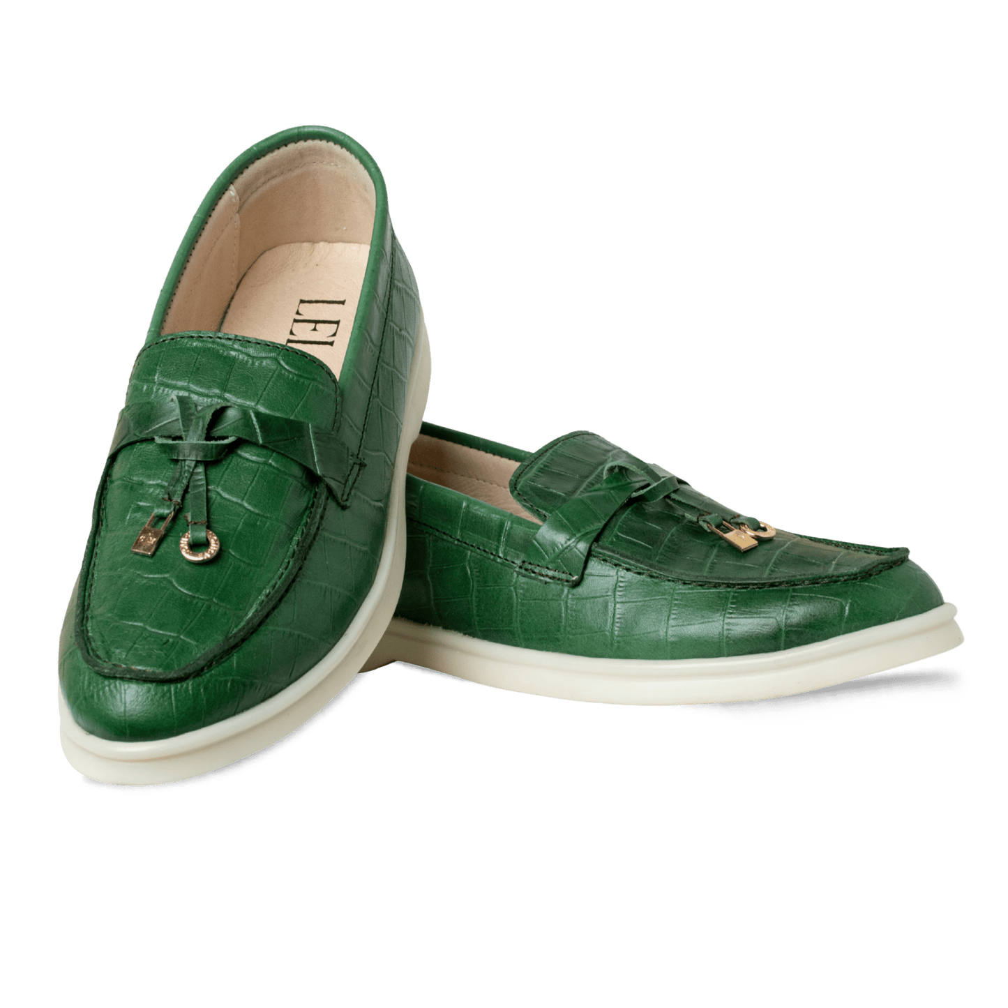 Loafer Classique 100% Cuir – LELA™ Croco Luxe - LelaModa.