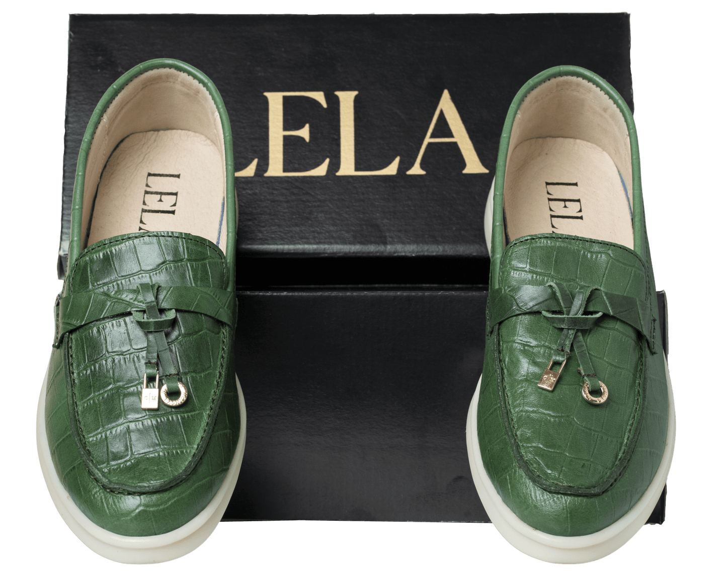 Loafer Classique 100% Cuir – LELA™ Croco Luxe - LelaModa.