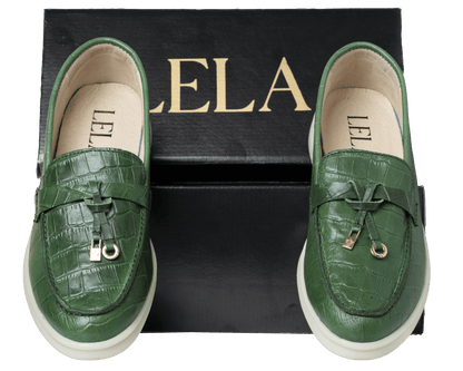 Loafer Classique 100% Cuir – LELA™ Croco Luxe - LelaModa.