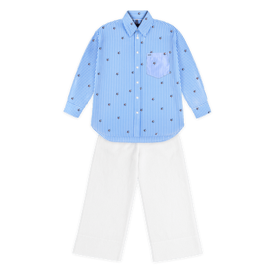 Ensemble Aura blanc - Lela.