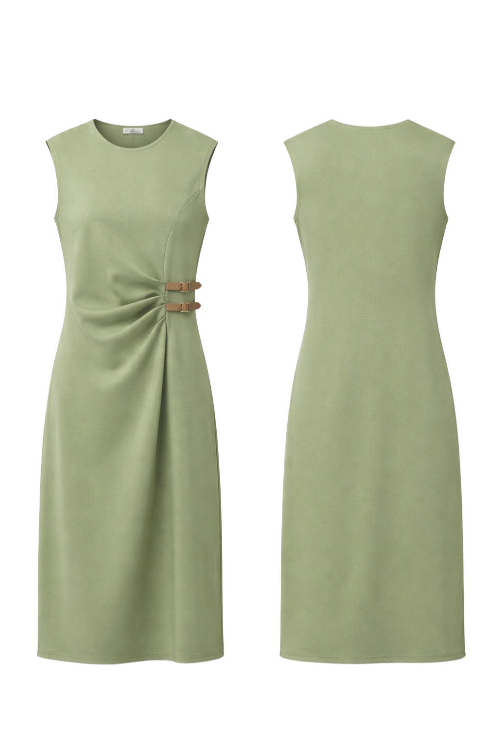 Robe Midi Sans Manches