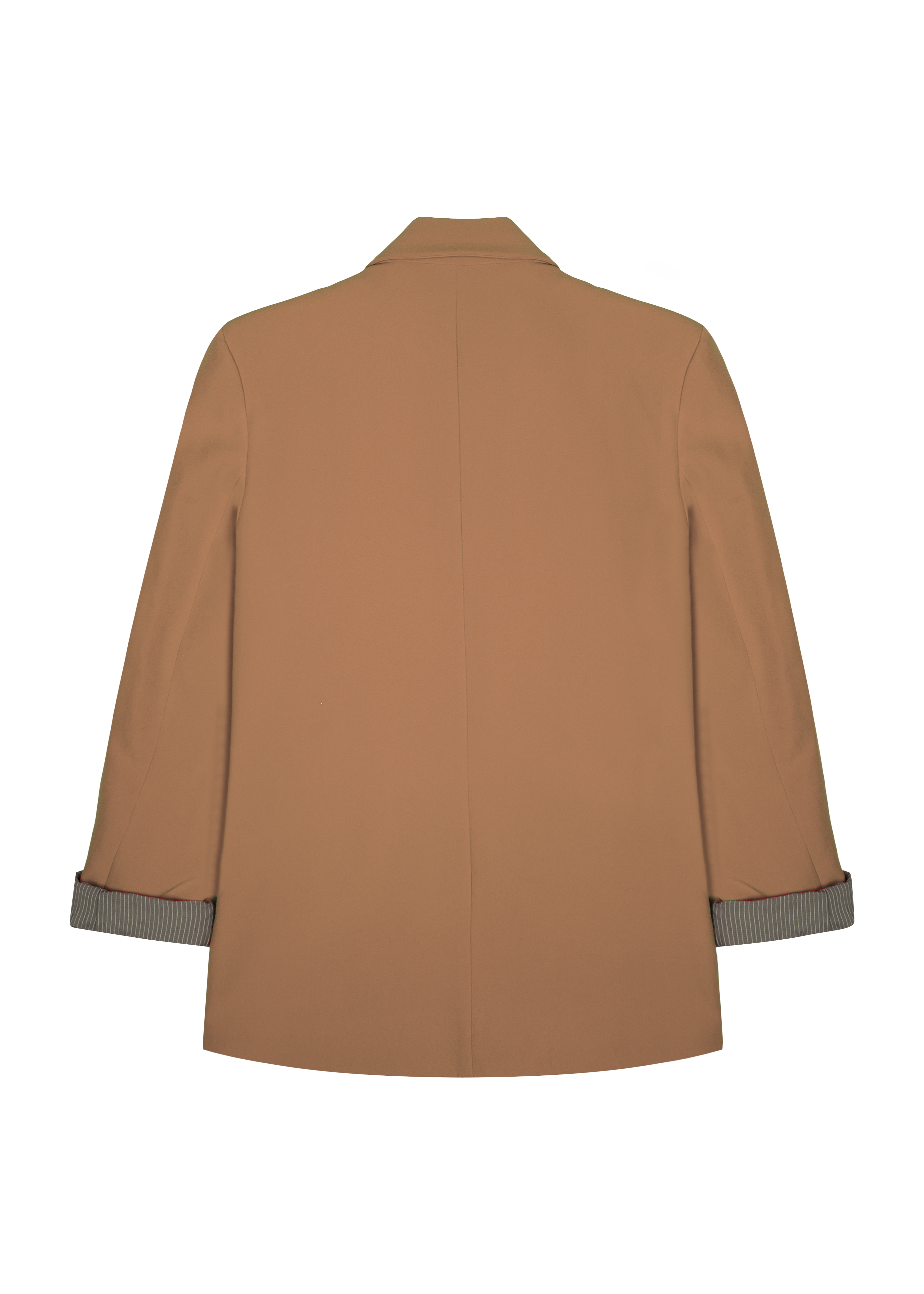 Blazer Chic Manchette Imprimée