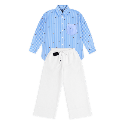 Ensemble Aura blanc - Lela.