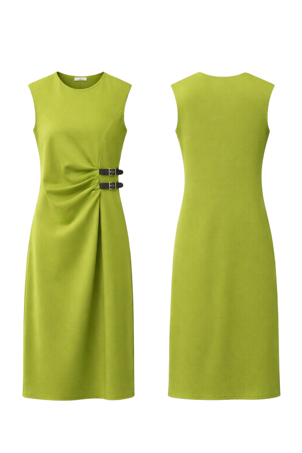 Robe Midi Sans Manches