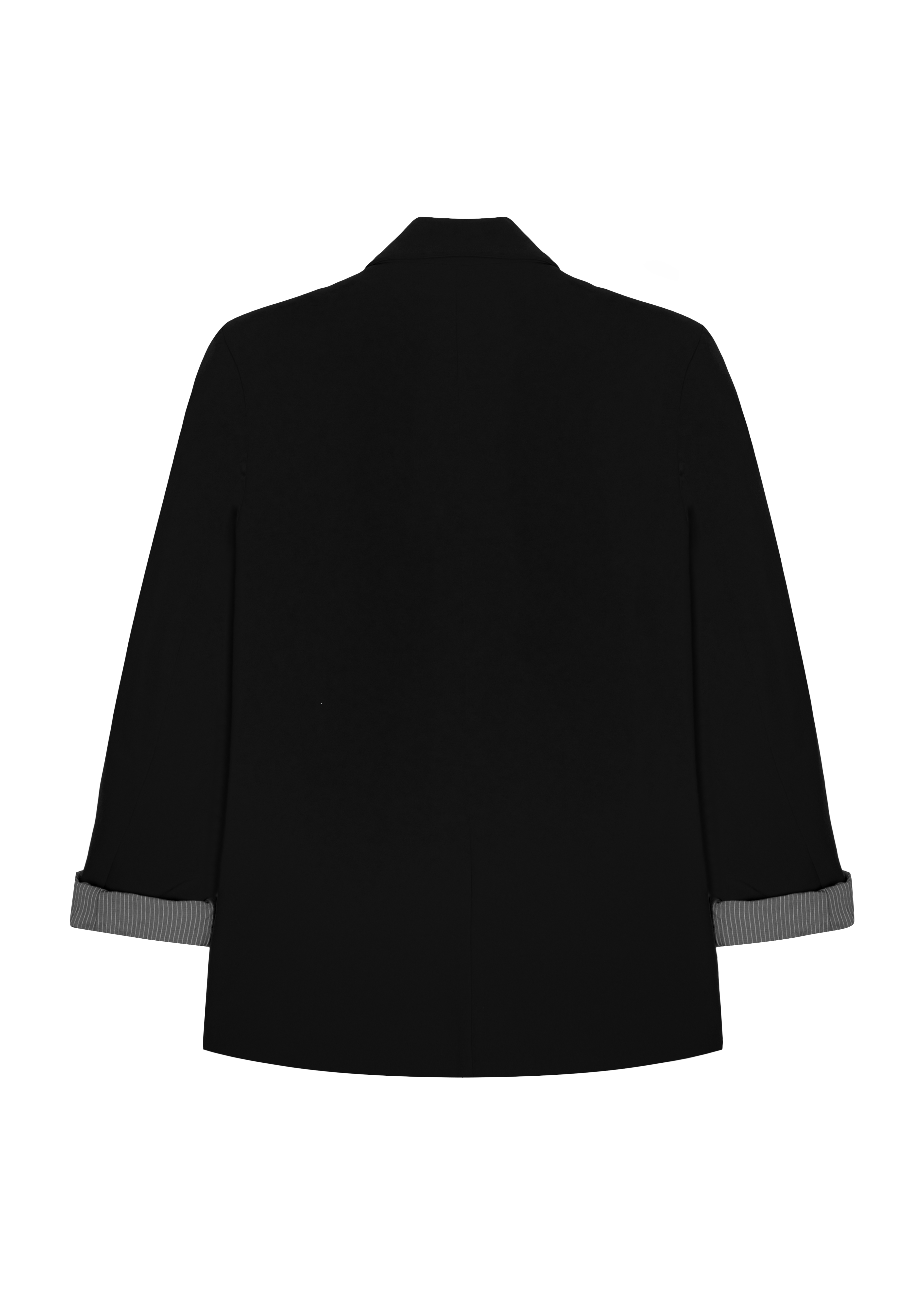 Blazer Chic Manchette Imprimée