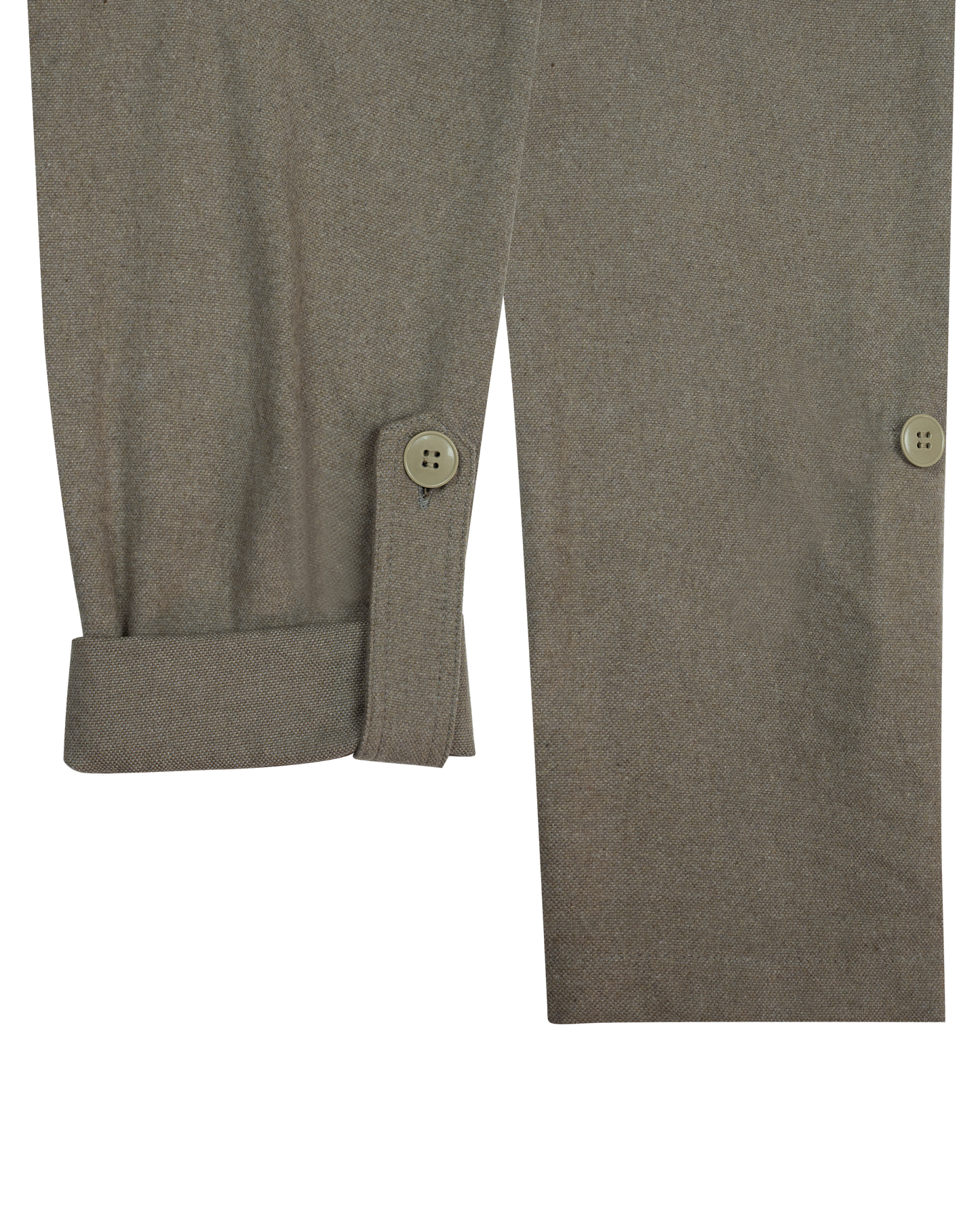 Chemise à Manches Retroussables avec Ceinture