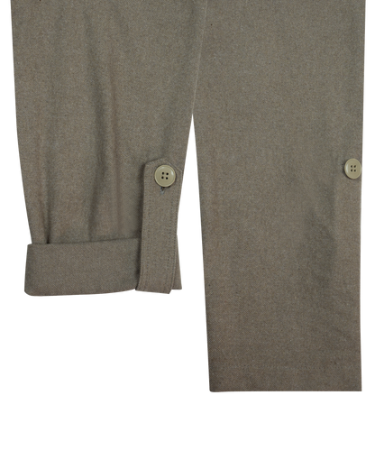 Chemise à Manches Retroussables avec Ceinture