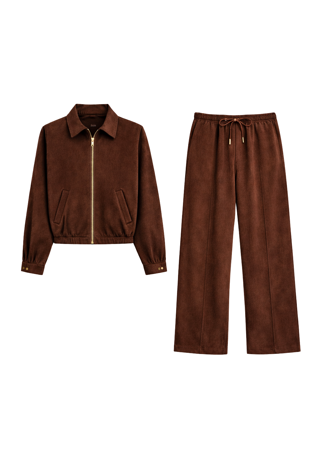 Ensemble Deux Pièces en daim