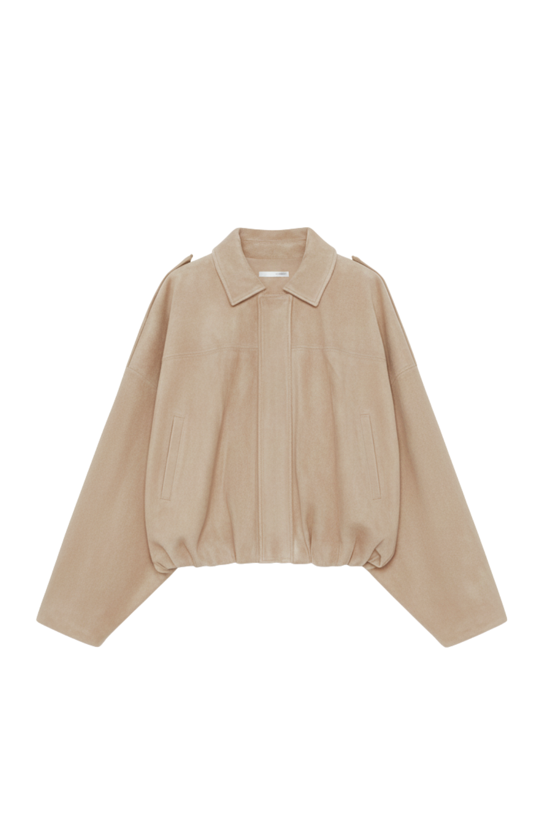 VESTE BOMBER EN DAIM