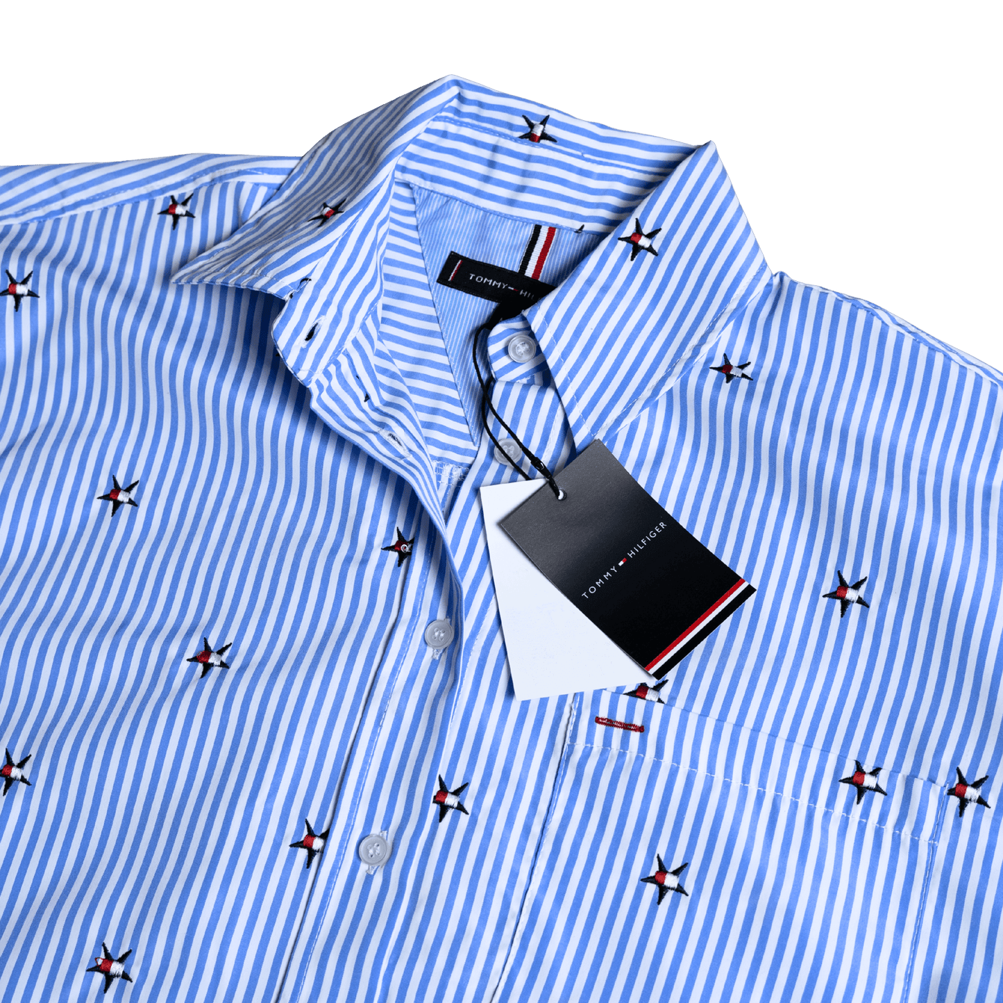 Chemise oversize à étoile brodée - Lela.