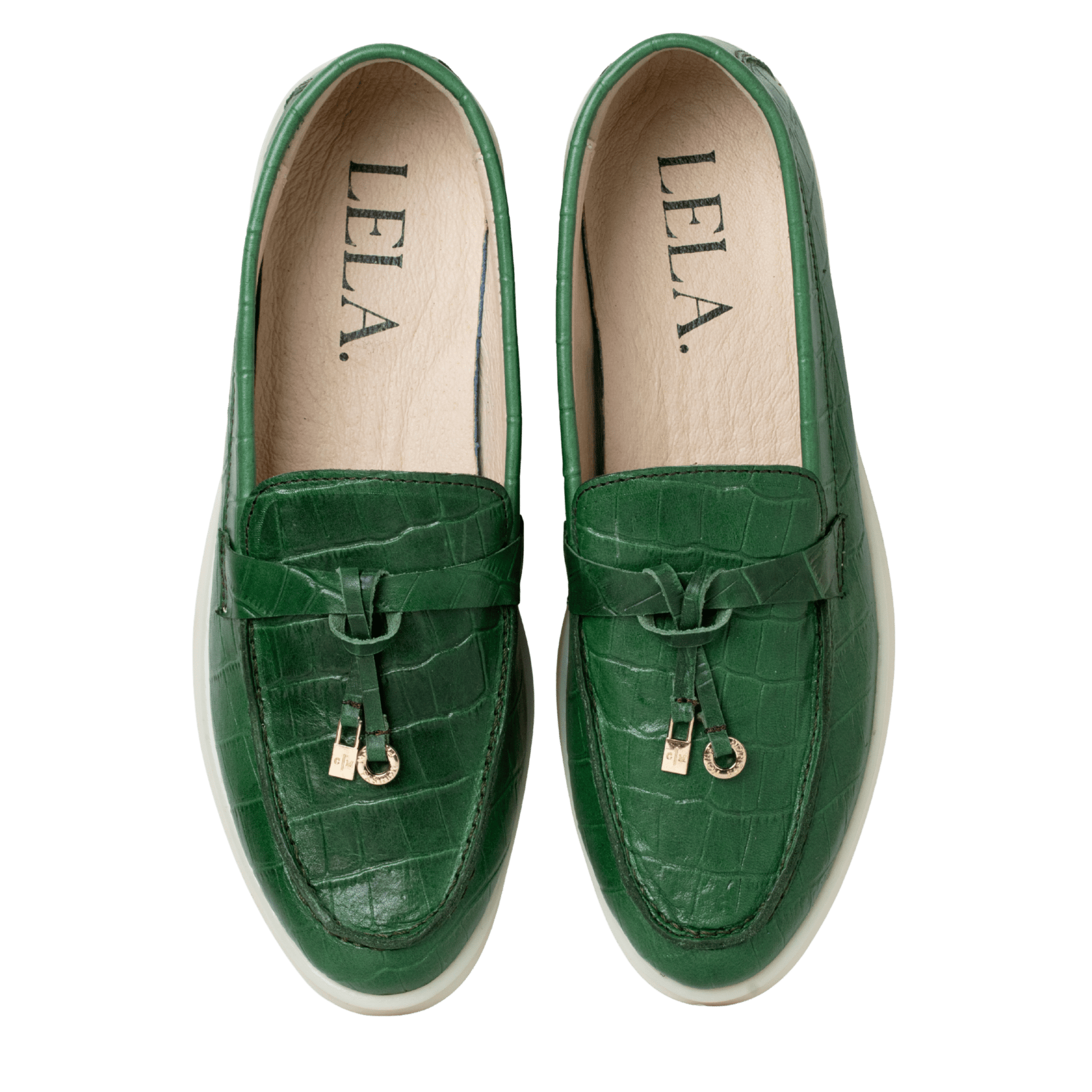 Loafer Classique 100% Cuir – LELA™ Croco Luxe - LelaModa.