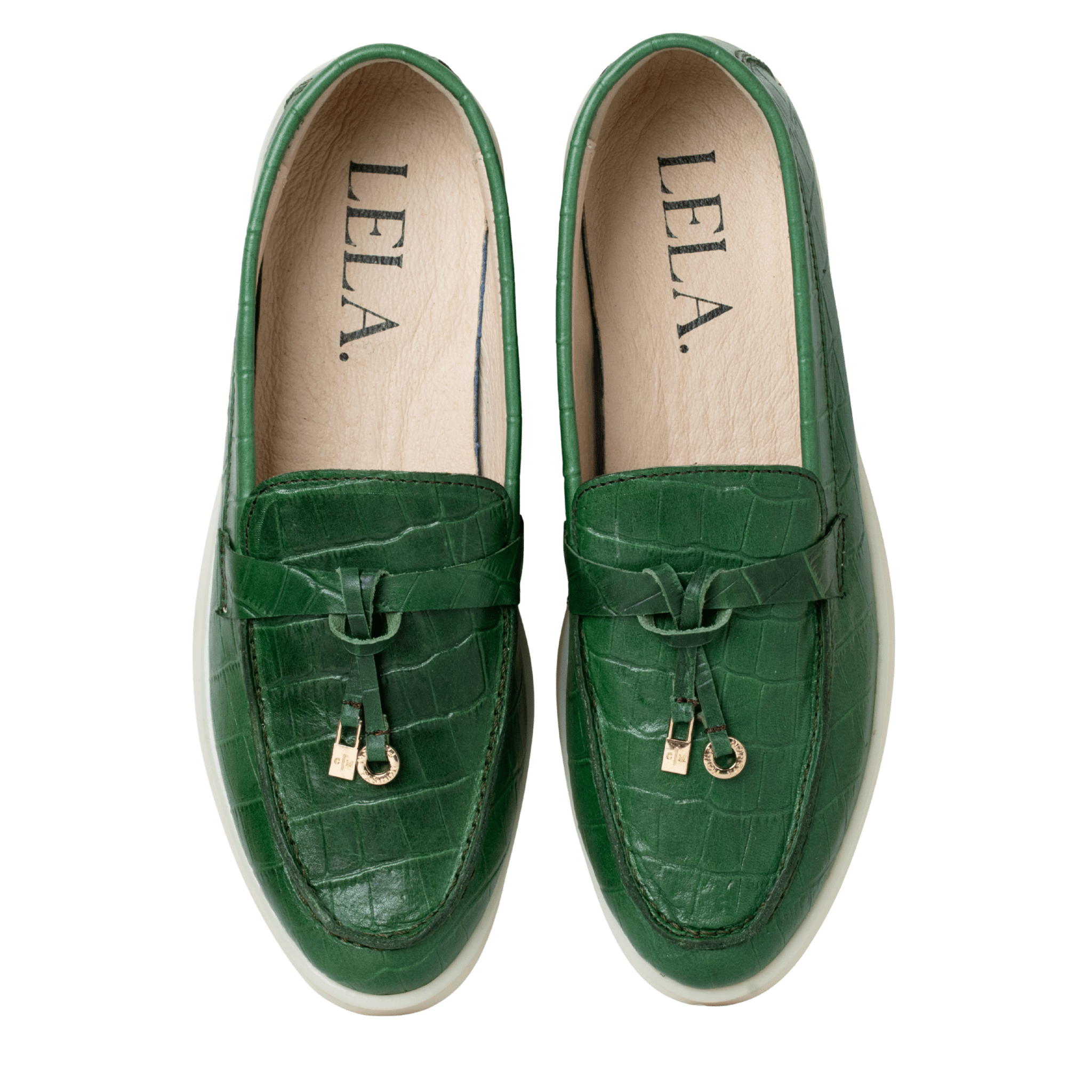 Loafer Classique 100% Cuir – LELA™ Croco Luxe - LelaModa.