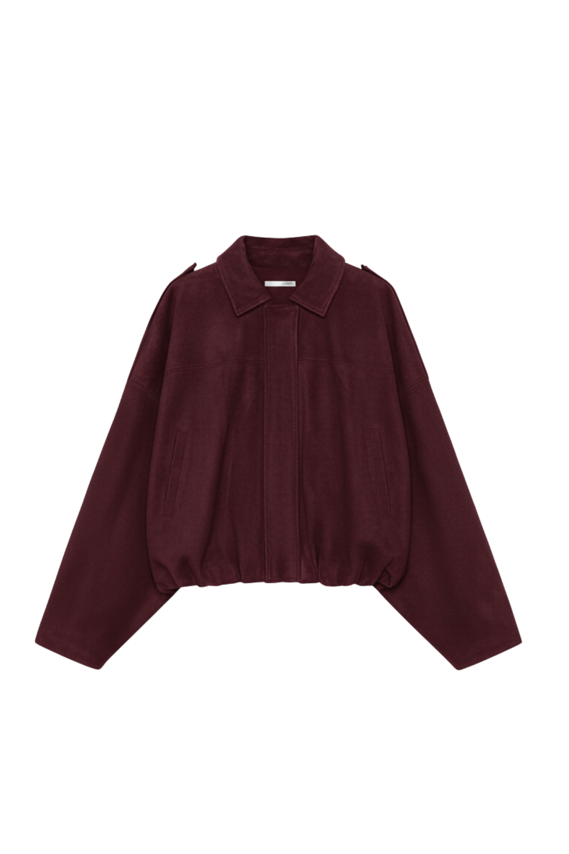 VESTE BOMBER EN DAIM