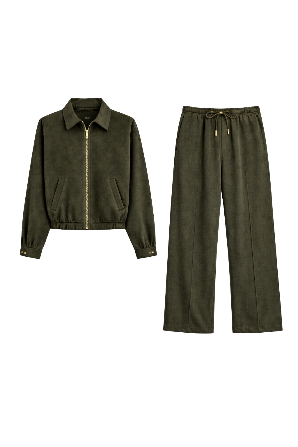 Ensemble Deux Pièces en daim