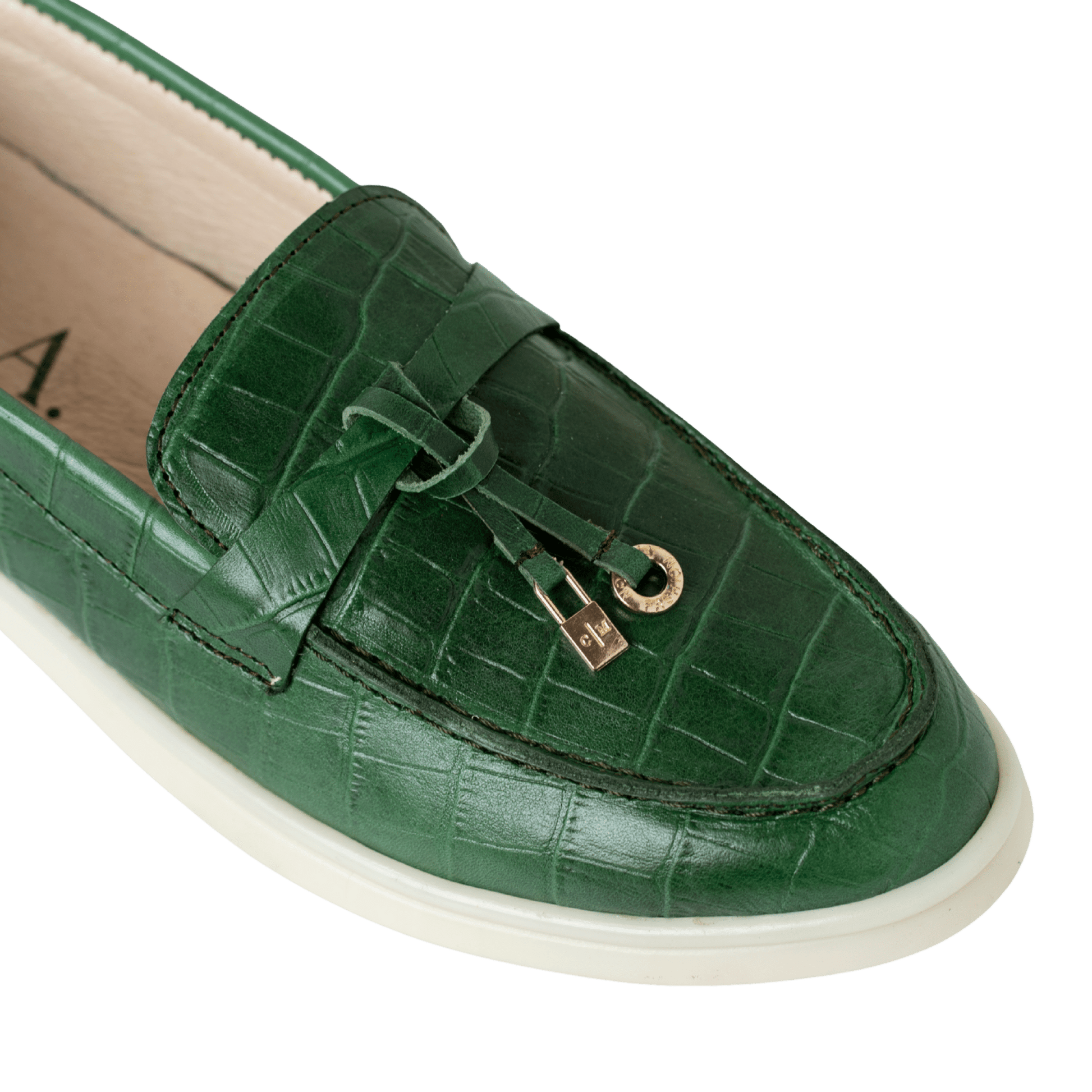 Loafer Classique 100% Cuir – LELA™ Croco Luxe - LelaModa.