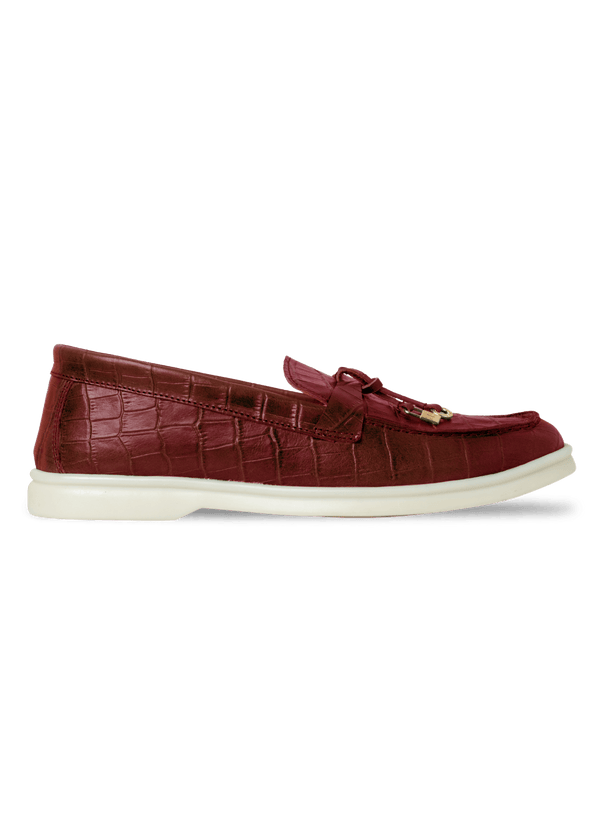 Loafer Classique 100% Cuir – LELA™ Croco Luxe - Lela.