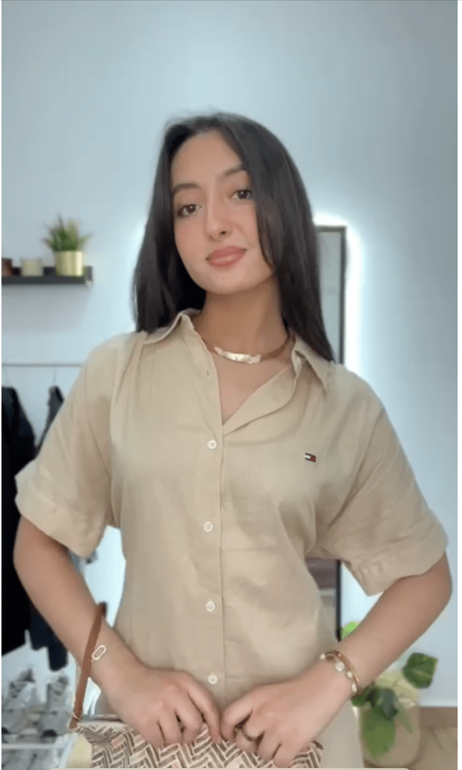 Robe chemise en lin 100% – Élégance naturelle - LelaModa.