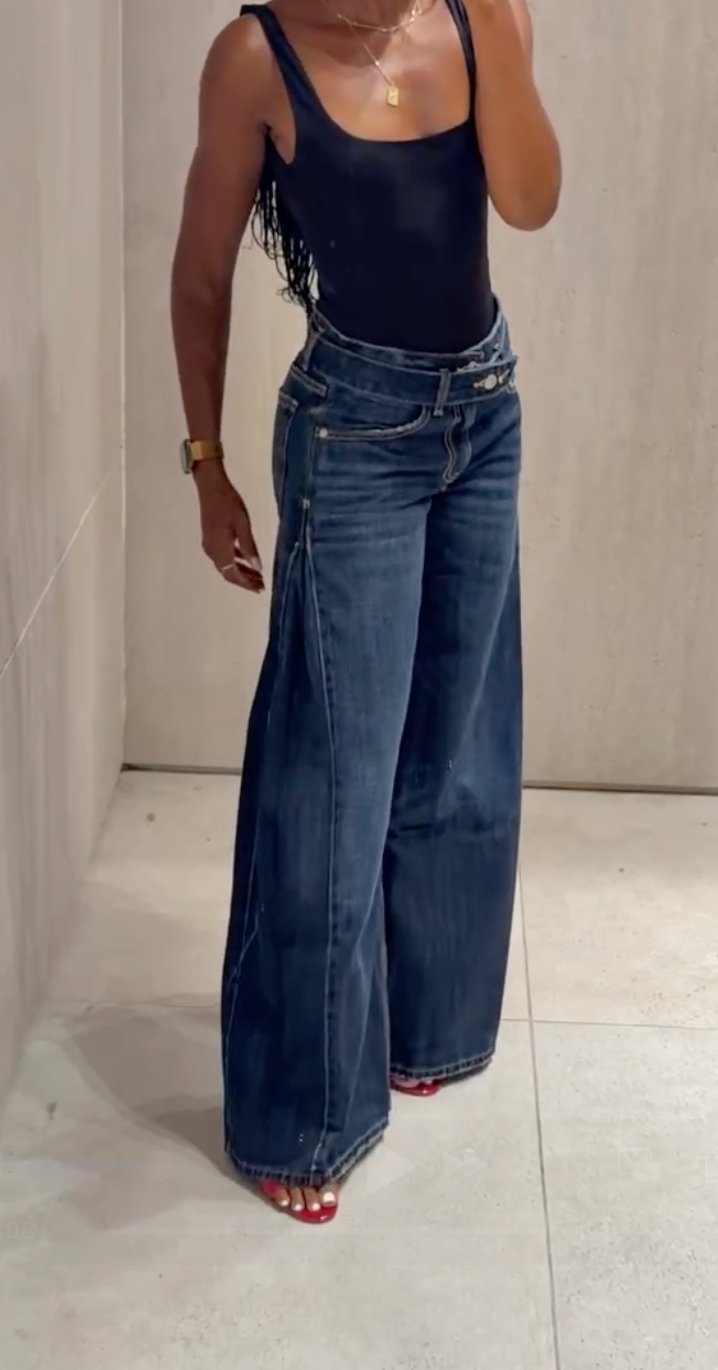 JEANS TRF AVEC CEINTURE