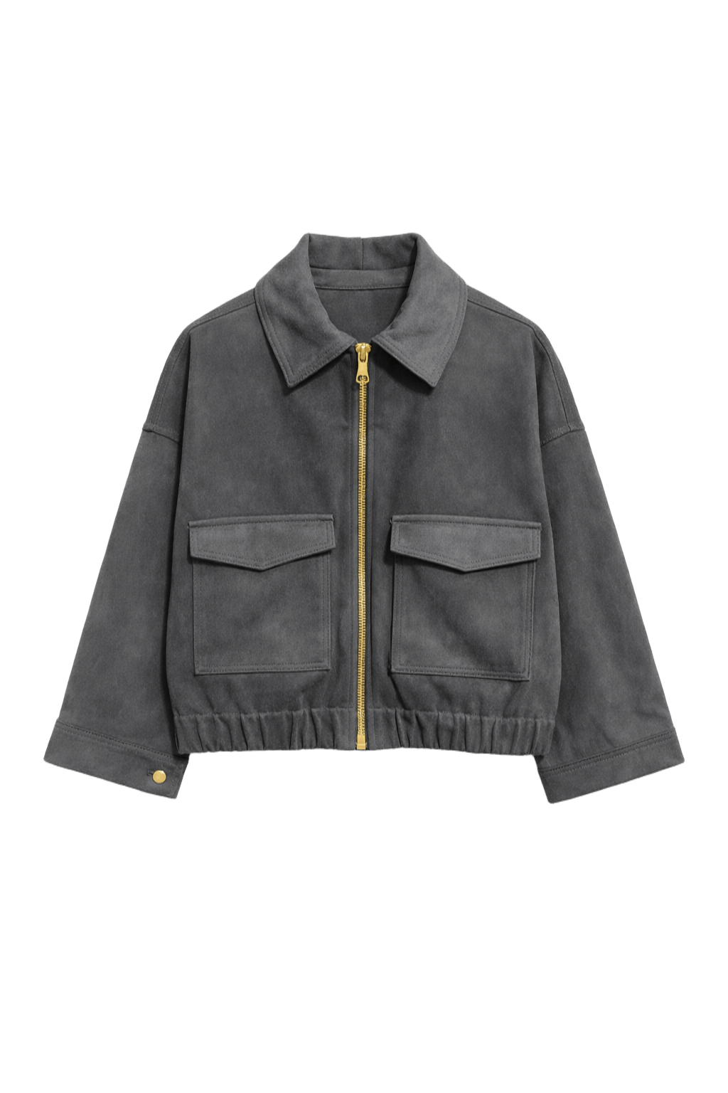 Veste élégante en suédine