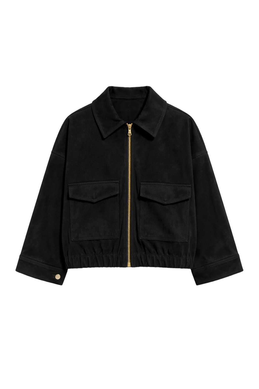 Veste élégante en suédine