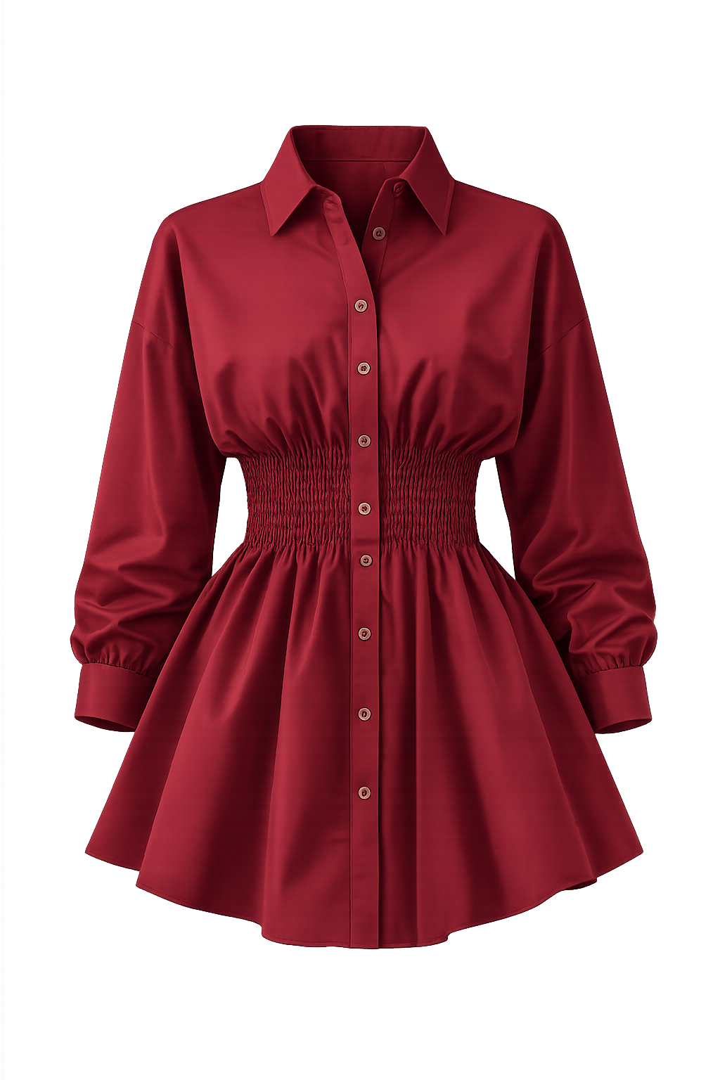 Robe Chemise Courte Femme