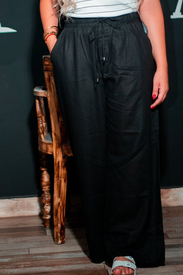 pantalon en lin 100% – Élégance naturelle - LelaModa.