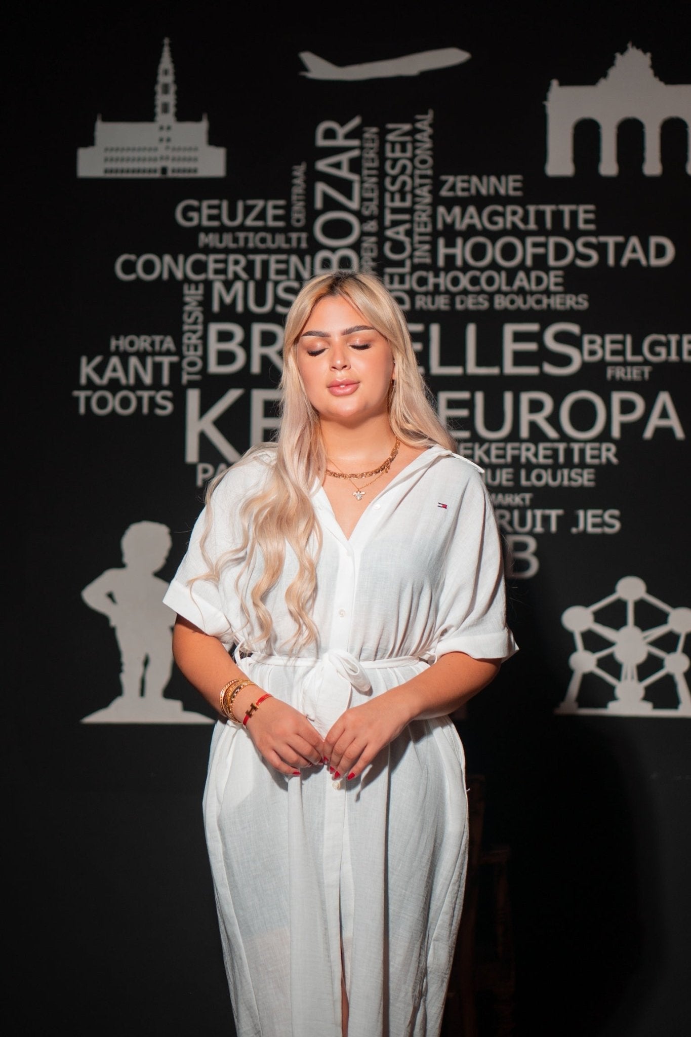 Robe chemise en lin 100% – Élégance naturelle - LelaModa.