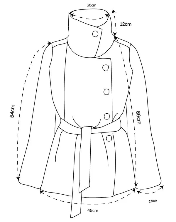 MANTEAU À COL