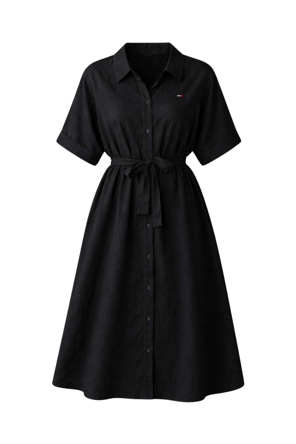Robe chemise en lin 100% – Élégance naturelle