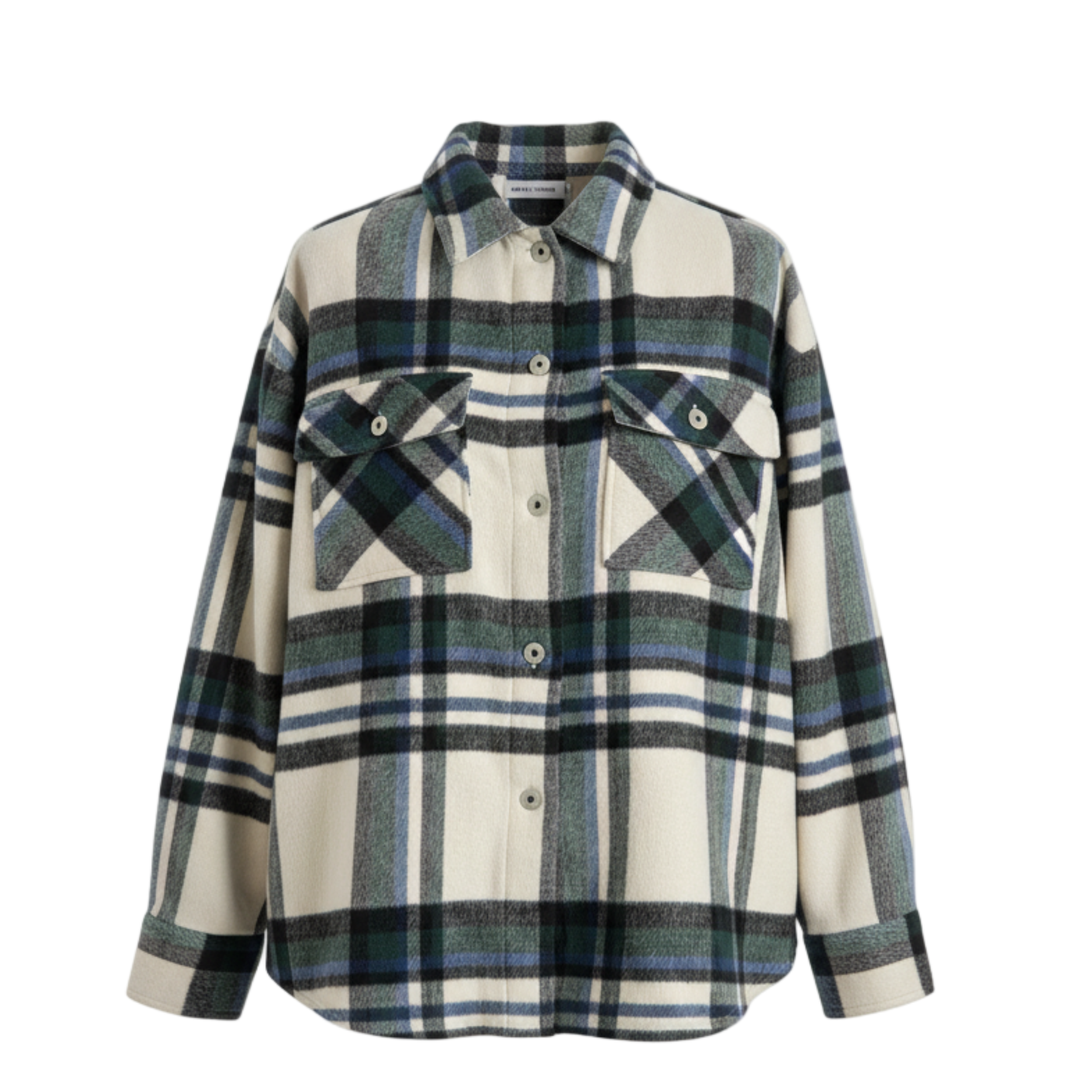 Surchemise à carreaux oversize