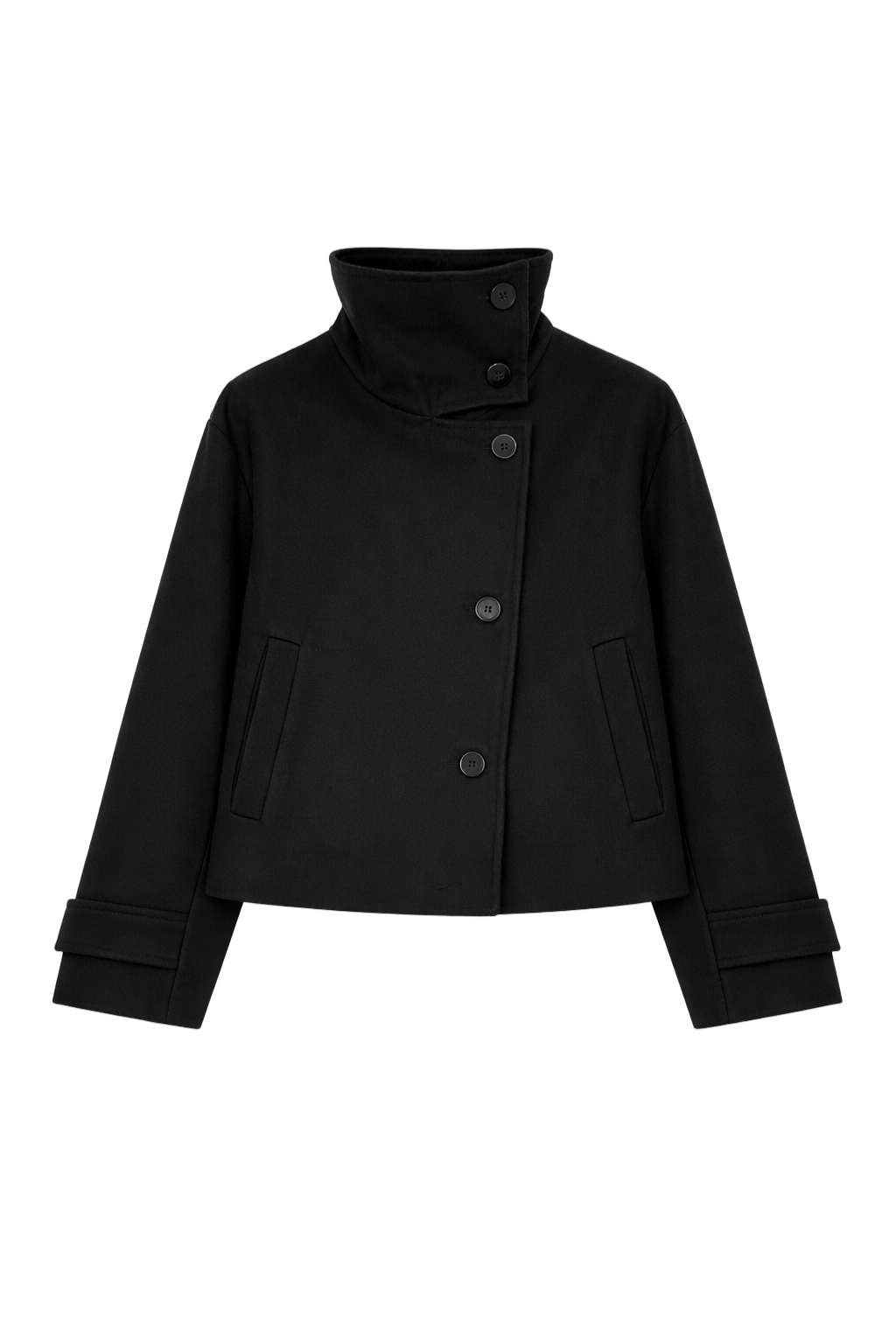 Veste Courte Femme – Col Montant
