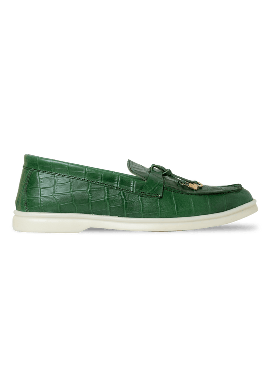Loafer Classique 100% Cuir – LELA™ Croco Luxe - Lela.
