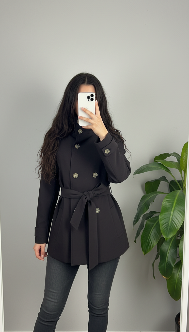 Veste Trench Courte Chic