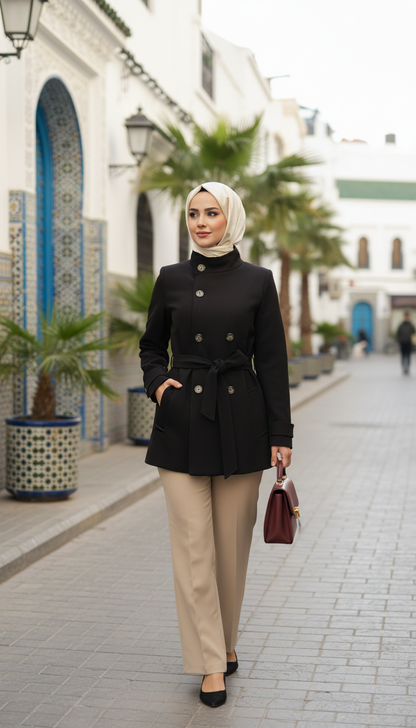 Veste Trench Courte Chic