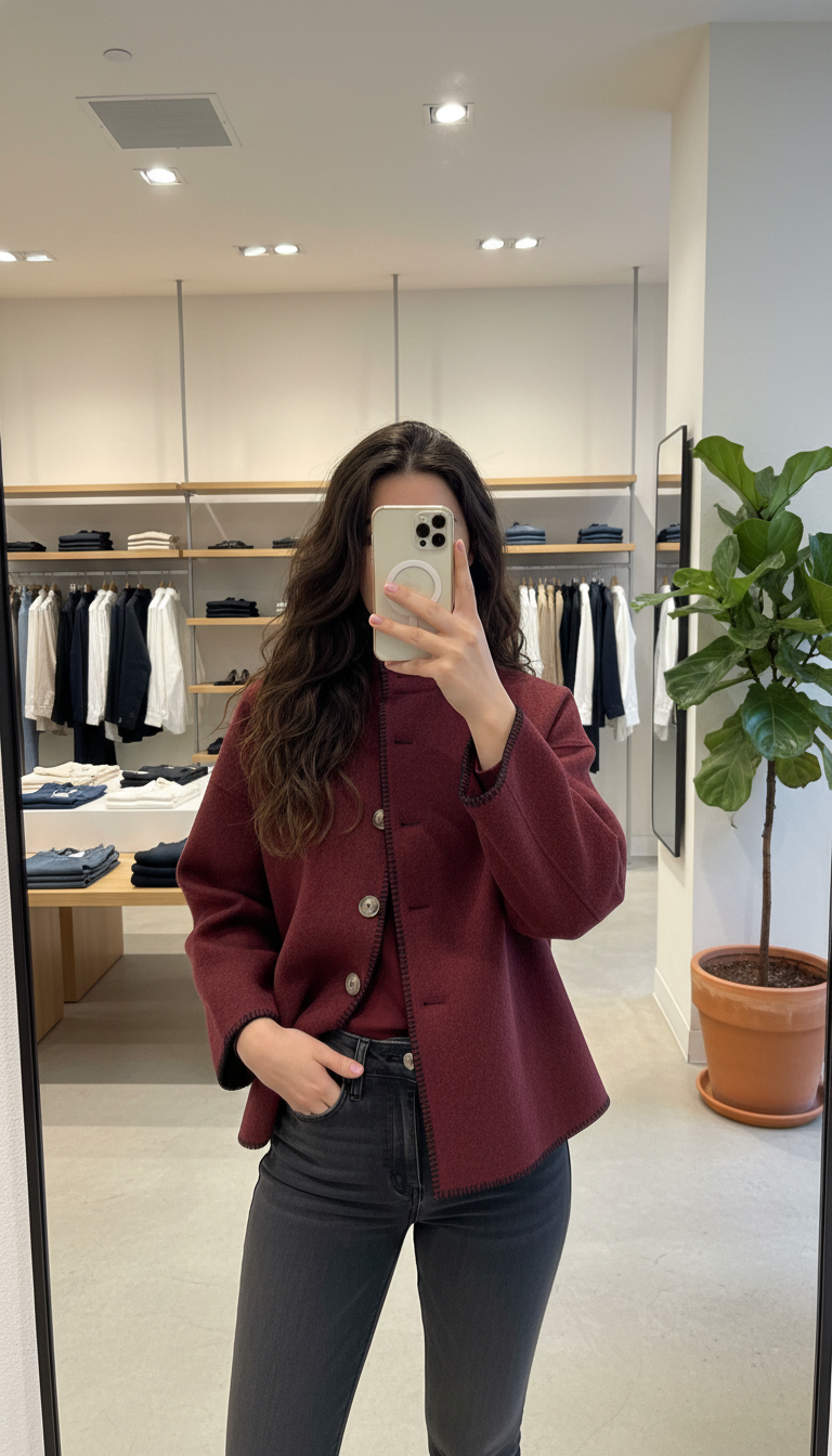 Lela Modern Structure Jacket